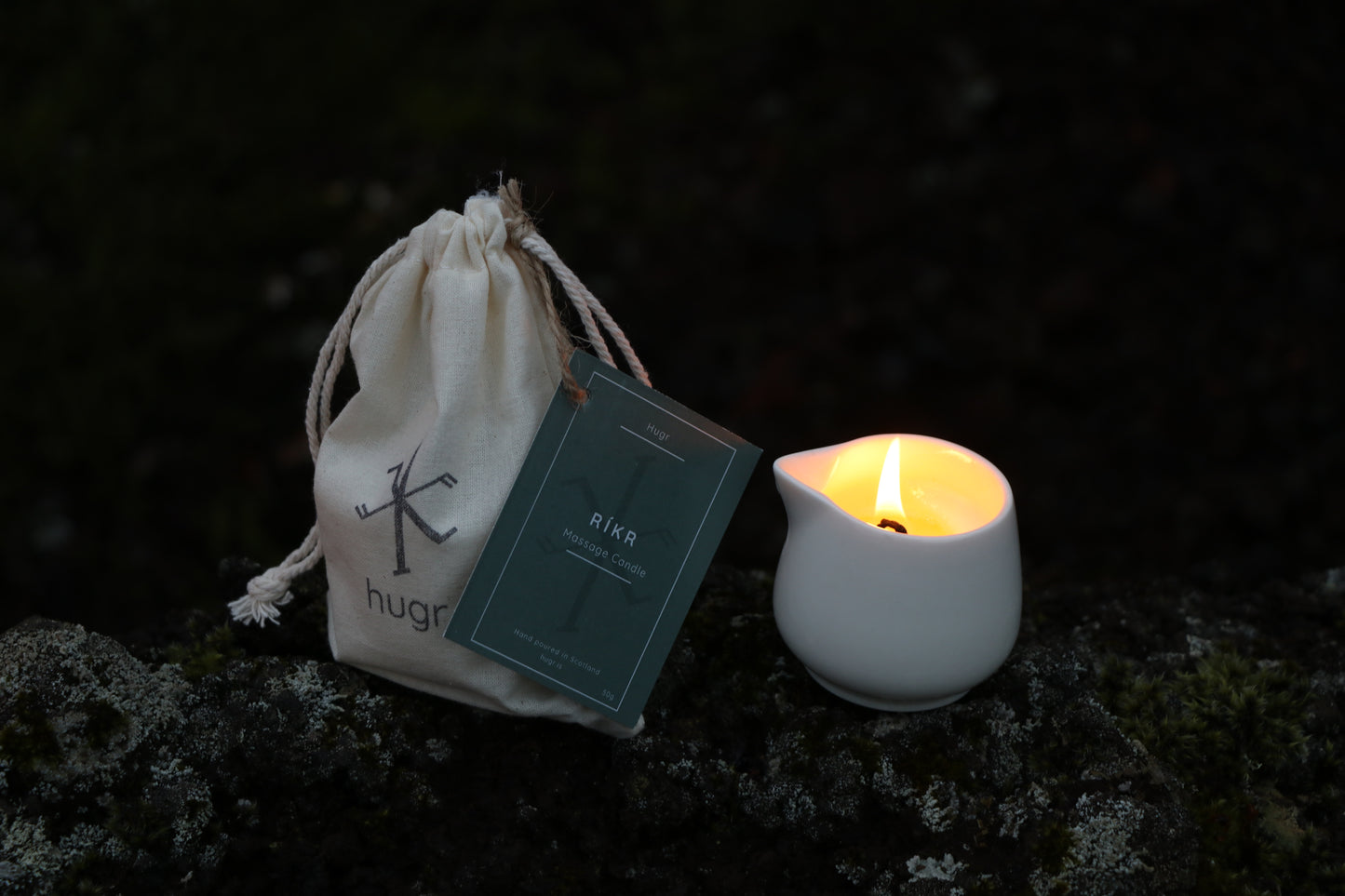 Ríkr Massage Candle